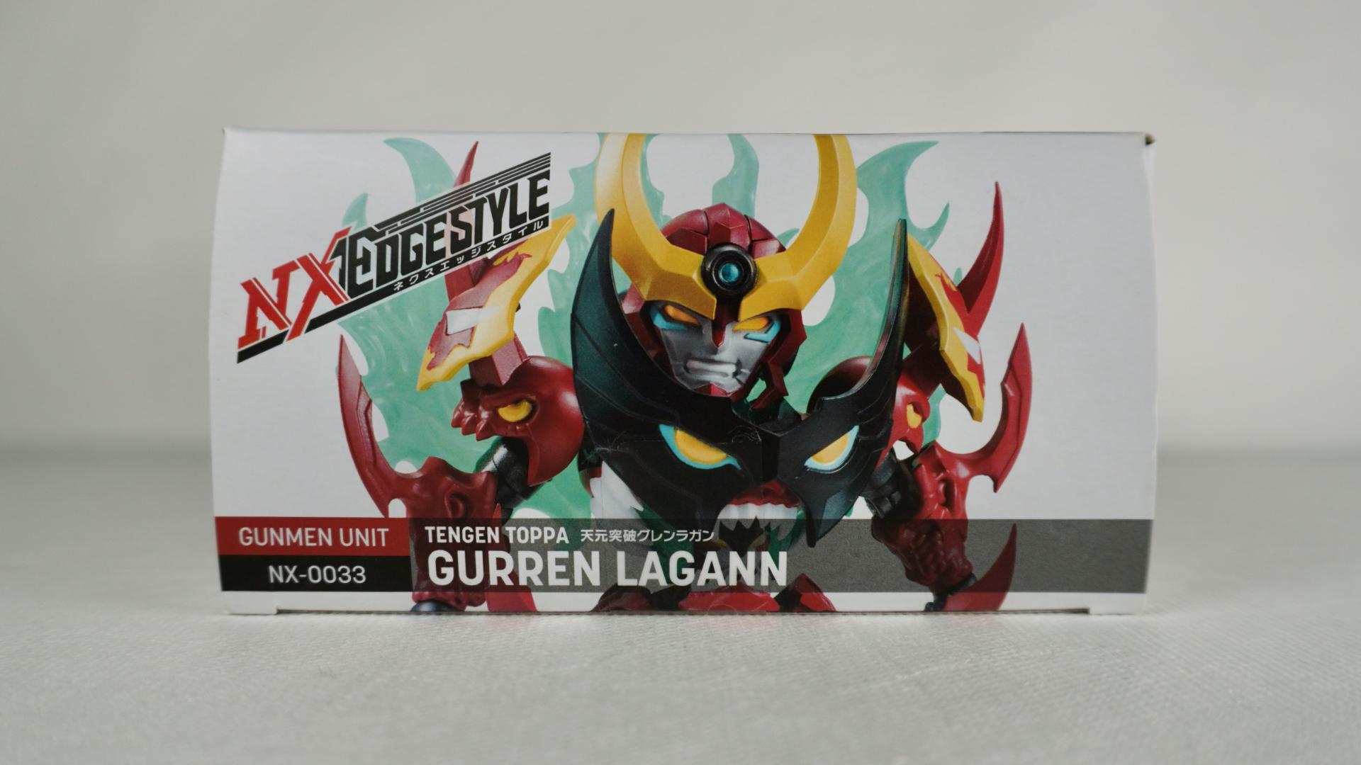 NXEDGE Gurren Lagann box top